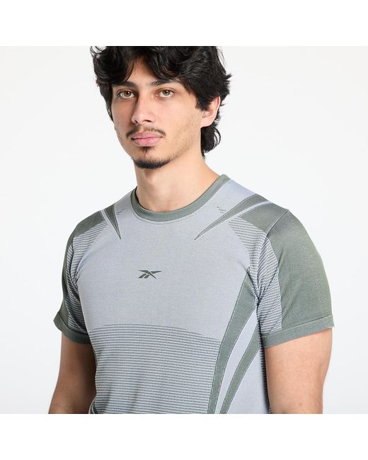 Reebok T-Shirt Lab Tech Tee Chalk/ Breakaway in Blue für Herren