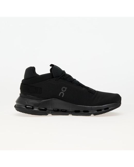 On Shoes Black Sneakers W Cloudnova 2 All