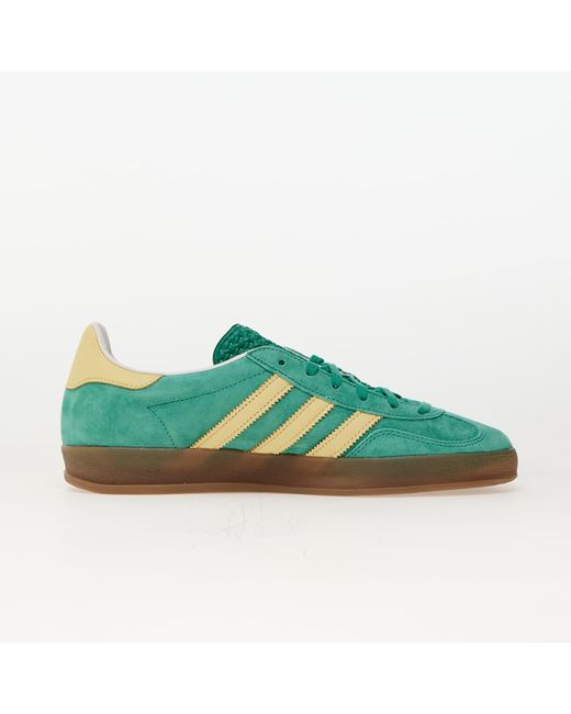 adidas Originals Sneakers Adidas Gazelle Indoor Semi Court Green Almost Yellow Gum Us 7.5 for Men Lyst