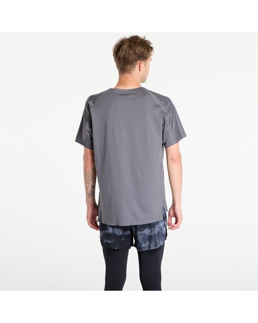 Y-3 T-Shirt M Run Ss Tee in het Blue voor heren