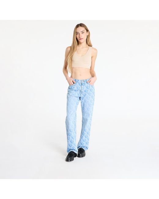 Pantaloni Jeans Signature 90S Straight Jeans di Calvin Klein in Blue