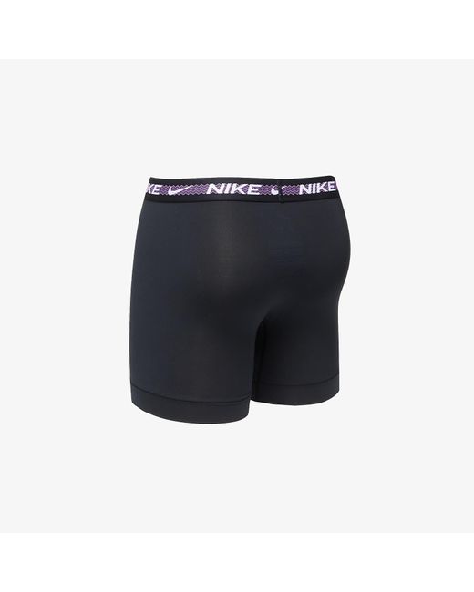 Ultra stretch micro dri-fit boxer brief 3-pack di Nike in Black da Uomo