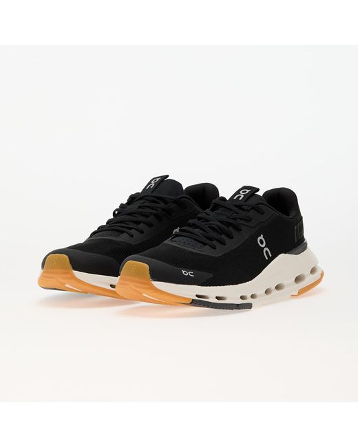 On Shoes Black Sneakers M Cloudnova Form 2/ Ivory for men