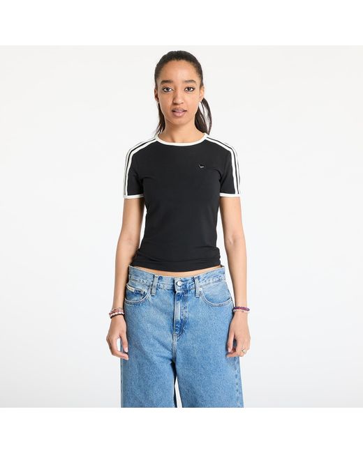 T-shirt 3 stripes cali tee xs Adidas Originals en coloris Black
