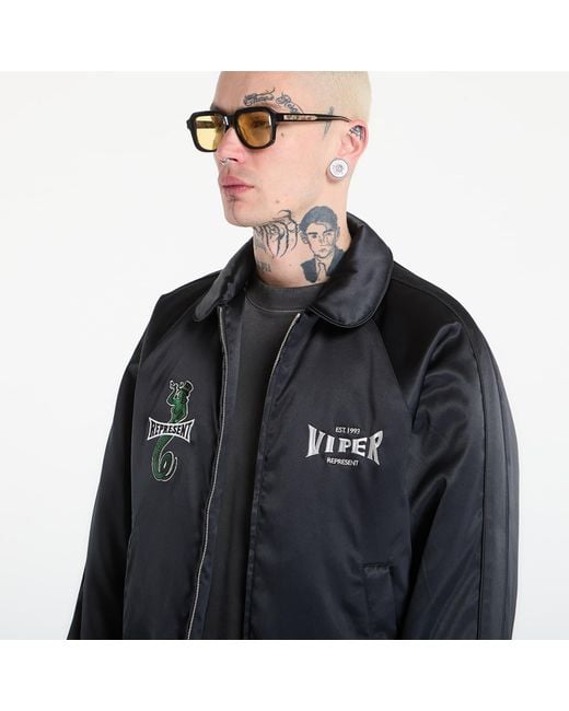 Represent Black Jacket X The Viper Room Viper Souvenier Jacket