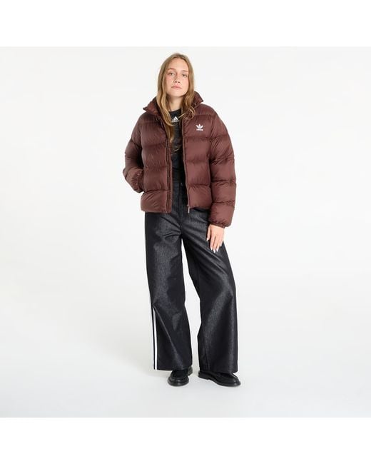 Adidas Originals Red Jacket Adidas Adicolor Short Puffer Jacket