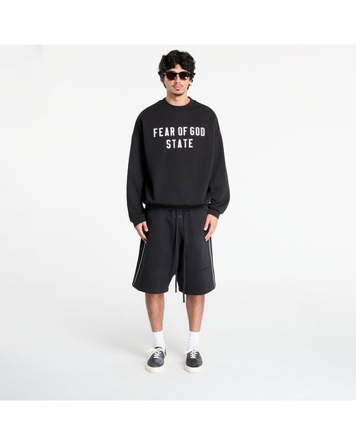 Felpa 90's Crewneck di Fear Of God in Black da Uomo