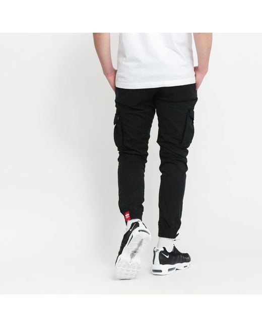 Pantalons alpha industries cotton twill jogger xxl Alpha Industries pour homme en coloris Black