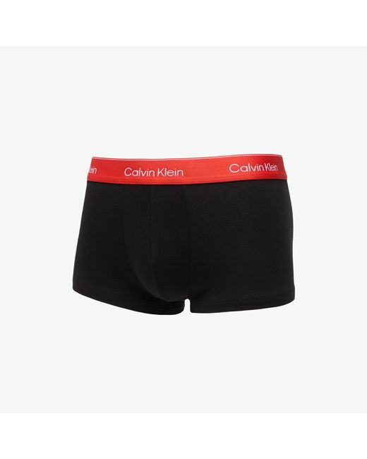 Calvin Klein Low Rise Trunk 3-Pack in Black für Herren