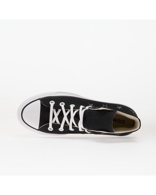 Sneakers Chuck Taylor All Star Lift Platform Celestial Hi/ Natural Ivory di Converse in Black