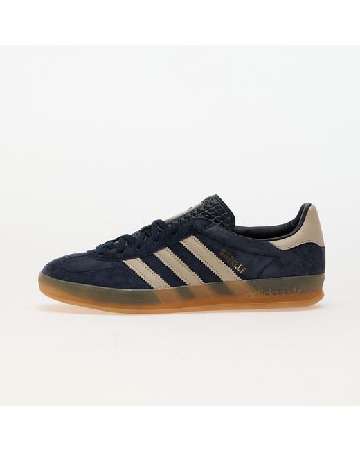 Baskets adidas gazelle indoor legend ink wonder beige gum eur 42 2 3 adidas Originals pour homme en coloris Bleu Lyst