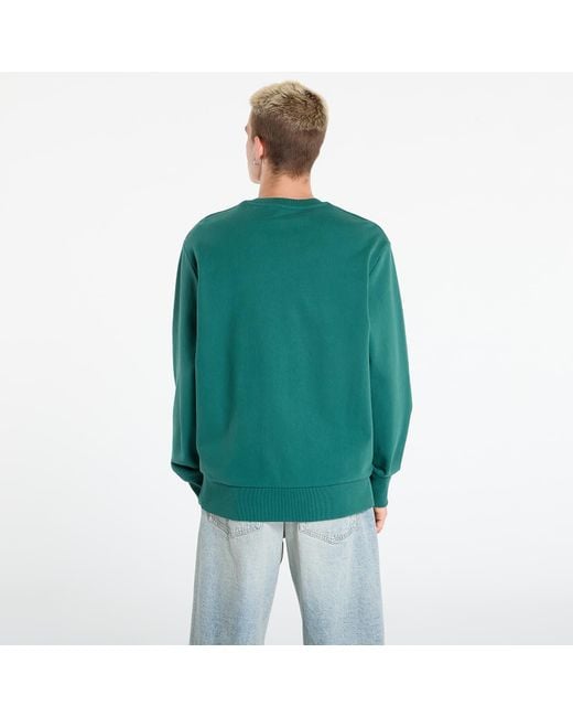 Felpa Chosen By Champions Sweatshirt di Fred Perry in Green da Uomo