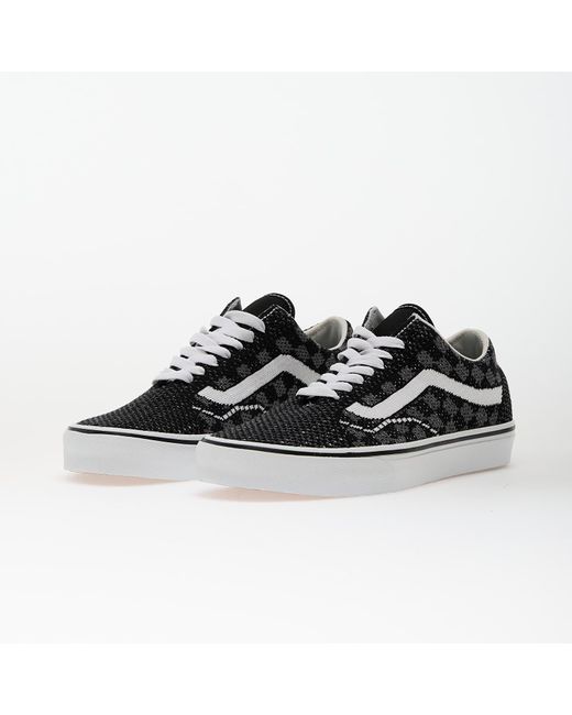 Vans Black Sneakers Old Skool Ek Checkerboard/ Pewter Eur