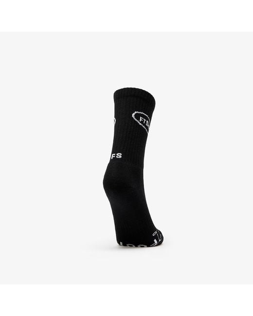 Chaussettes footshop basic crew socks 3-pack 39-42 FTSHP en coloris Black