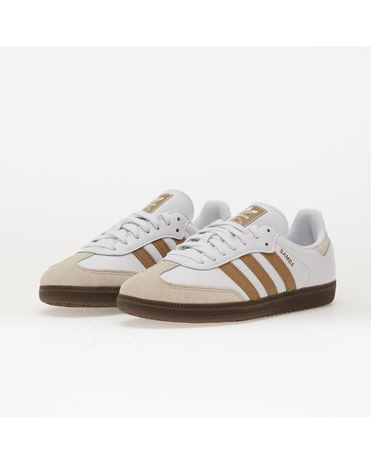 Adidas Originals White Sneakers Adidas Samba Og Ftw/ Cardboard/ Gum5 for men
