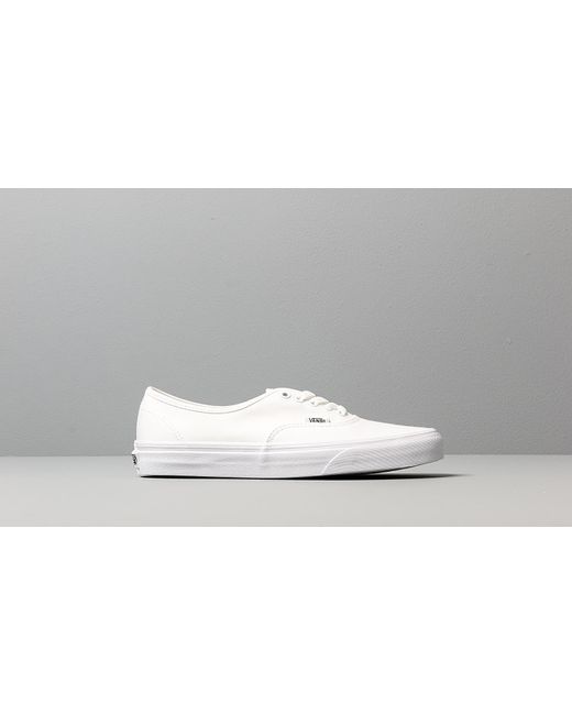 vans white authentic trainers