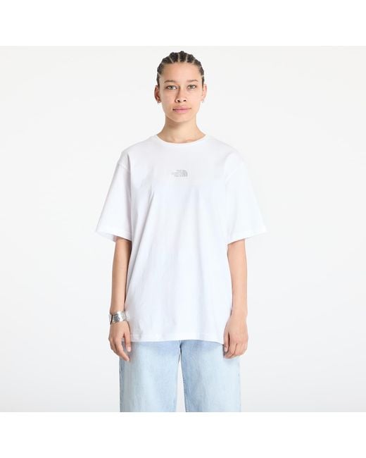 The North Face Blue T-Shirt Short Sleeve Never Stop Relaxed Tee