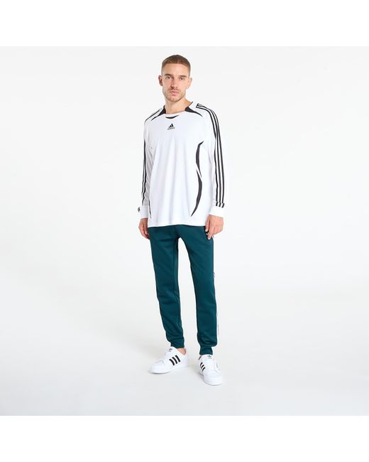 Adidas Originals Broeken Adidas Adicolor Classics Sst Track Pants Aurora Ivy in het Blue voor heren
