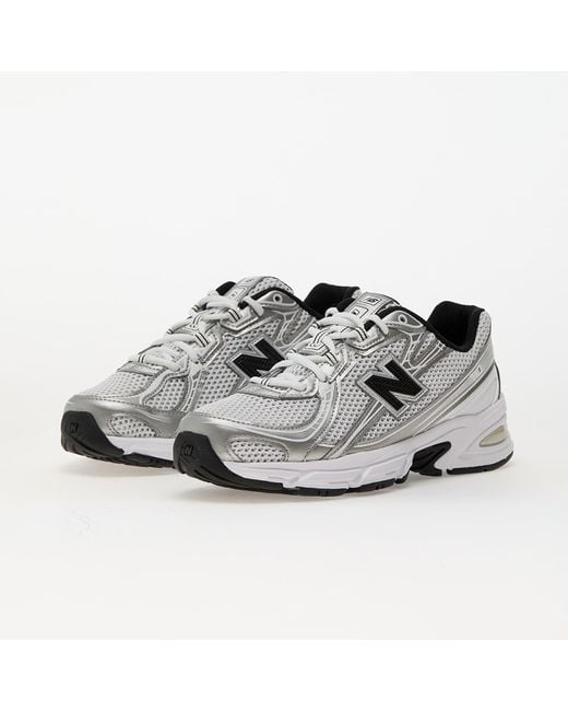 New Balance White Sneakers 740/ Metallic/ Eur