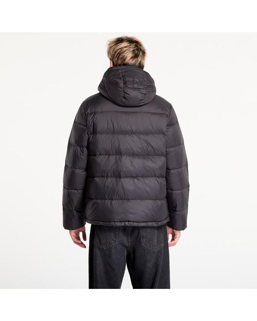 Calvin Klein Black Jacket Jeans Ls Nylon Zip Off Hooded Jacket for men