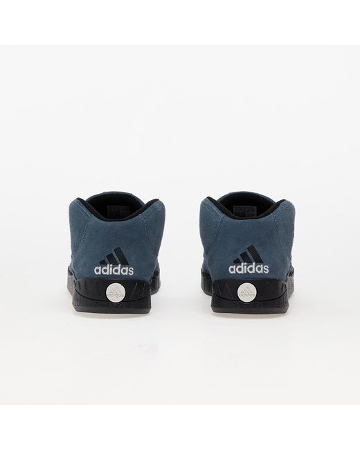 Adidas Originals Blue Adidas Adimatic Mid Legacy / Crystal White/ Core Black