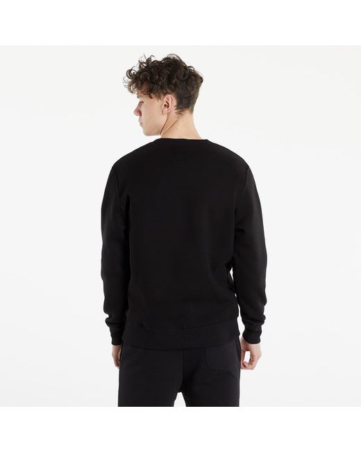 Alpha Industries Black Sweatshirt Basic Sweater Small Logo for men