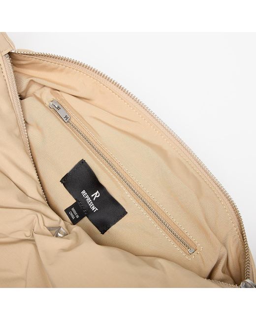 Marsupio Ripstop Sling Bag di Represent in Natural da Uomo