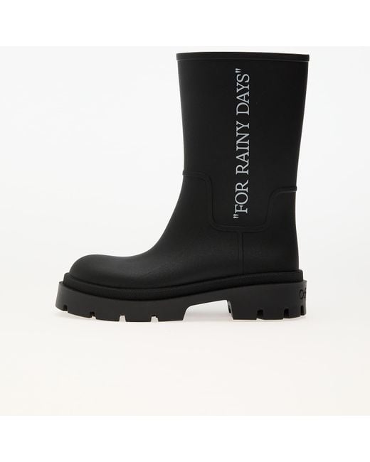 Off-White c/o Virgil Abloh Black Sneakers Reboot Rainy Days Eur