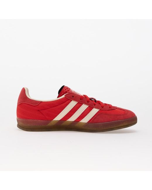 Adidas Originals Sneakers Adidas Gazelle Indoor W/ Better Scarlet/ Crew Eur in het Red