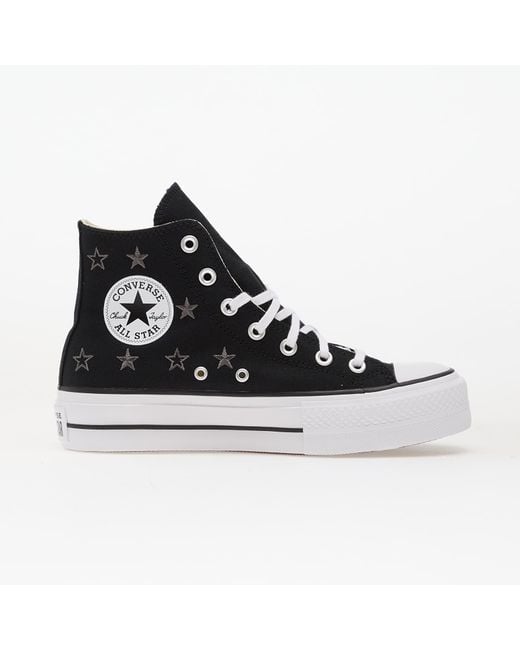 Converse Sneakers Chuck Taylor All Star Lift Platform Celestial Hi/ Natural Ivory/ Eur in het Black