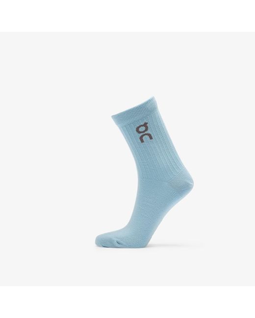 Logo sock high 3-pack desert/ wash m On Shoes en coloris White