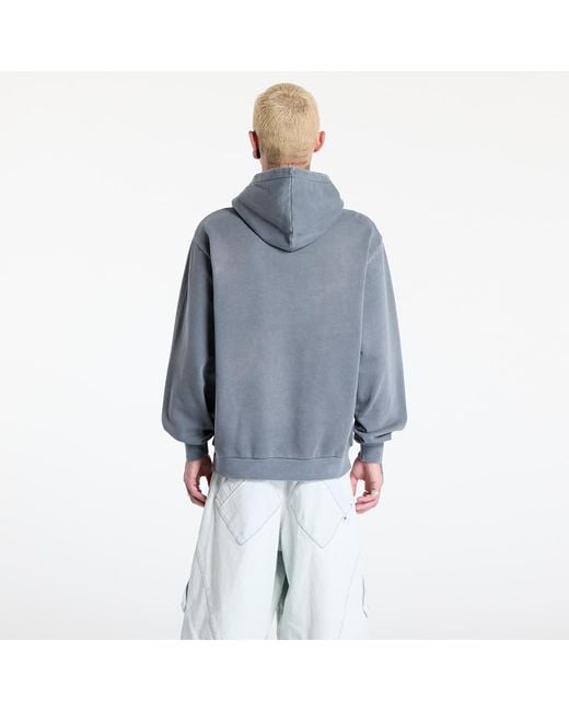 Felpa Insano Distressed Hoodie di RIPNDIP in Blue da Uomo