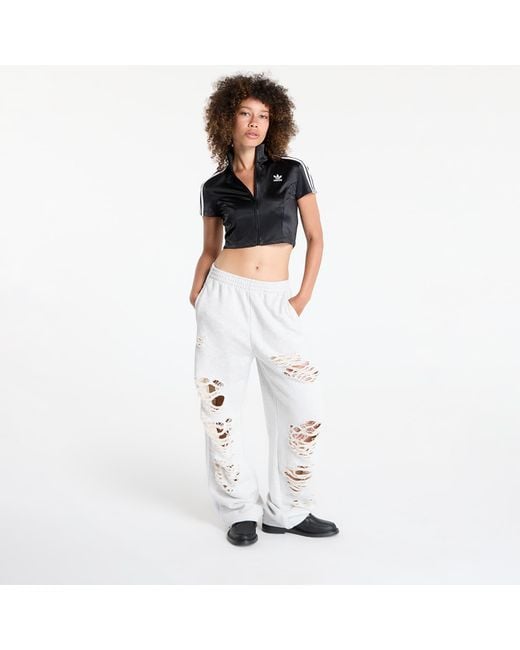 Adidas Originals Black Top Adidas Adicolor Short Sleeve Track Top