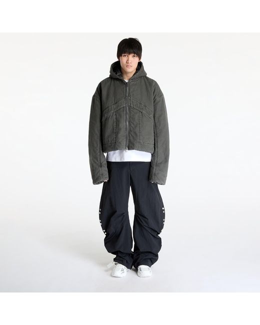 HELIOT EMIL Black Jacket Parametrical Worker Jacket for men