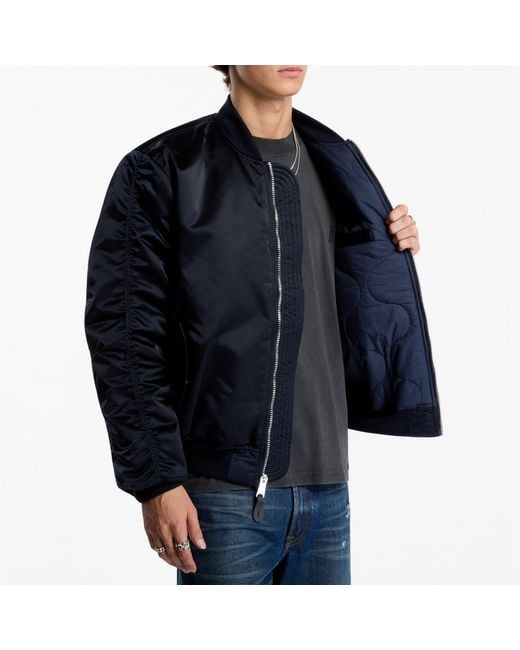 Alpha Industries Blue Jacket Ma-1 Uv for men