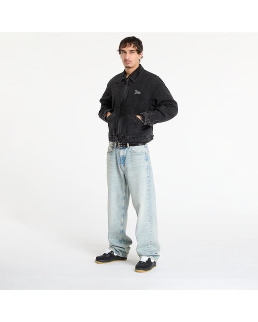 PATTA Black Jacket Washed Canvas Jacket