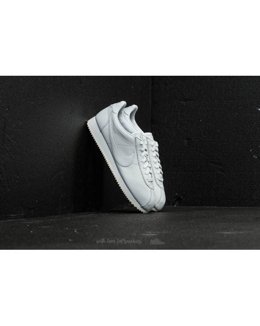 Nike Leather Classic Cortez Premium Off White/ Off White-black-sail for Men  | Lyst