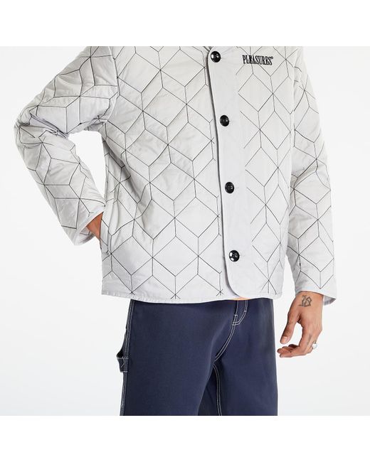 Pleasures Lasting liner jacket in Gray für Herren