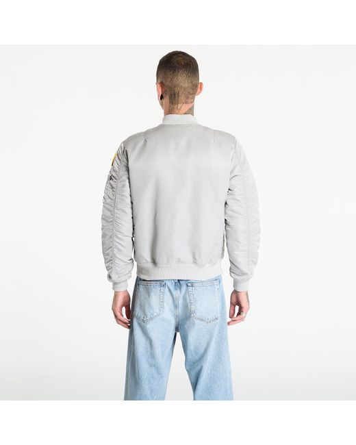 Giacca Alpha Industries Ma-1 Vf Vintage Fit Nasa di Alpha Industries in Blue da Uomo