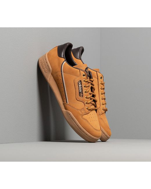 adidas Originals Adidas Continental 80 Mesa/ Night Brown/ Eqt Yellow für  Herren | Lyst DE