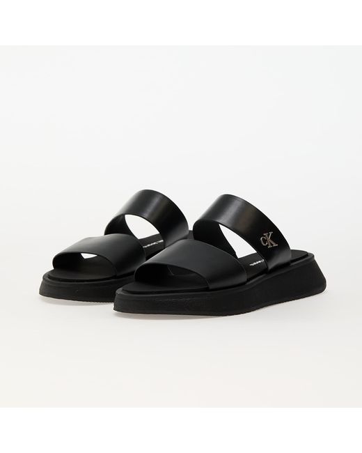 Calvin Klein Black Sneakers Jeans Sandal Slide Double Eur