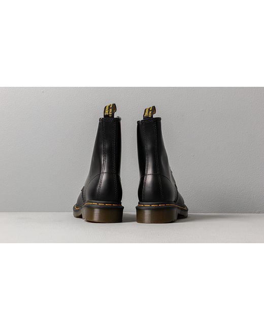 dr martens 1460 w black smooth