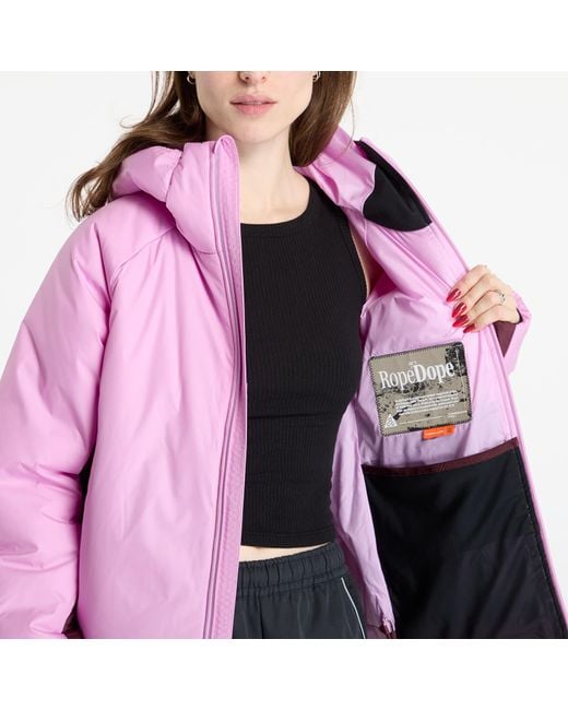 Nike Jas Acg "Rope De Dope" Therma-Fit Adv Jacket Beyond/ Burgundy Crush/ Summit in het Pink