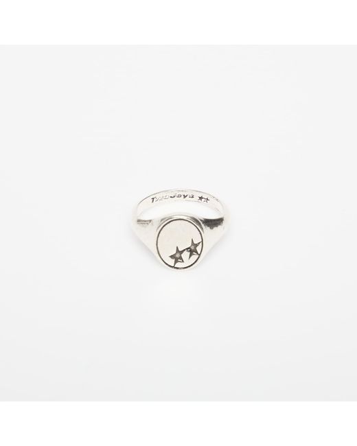 Twojeys White Oval Ring