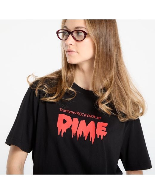 Dime T-Shirt Trill T-Shirt in het Black
