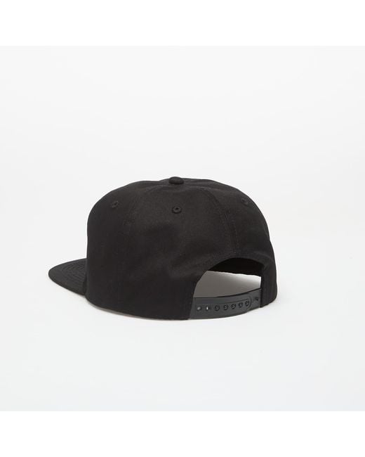 Thrasher Black Mütze Printed Flame Snapback