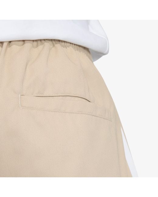 Mens Short In Twill Di Cotone Adicolor Sst di Adidas Originals in Natural da Uomo