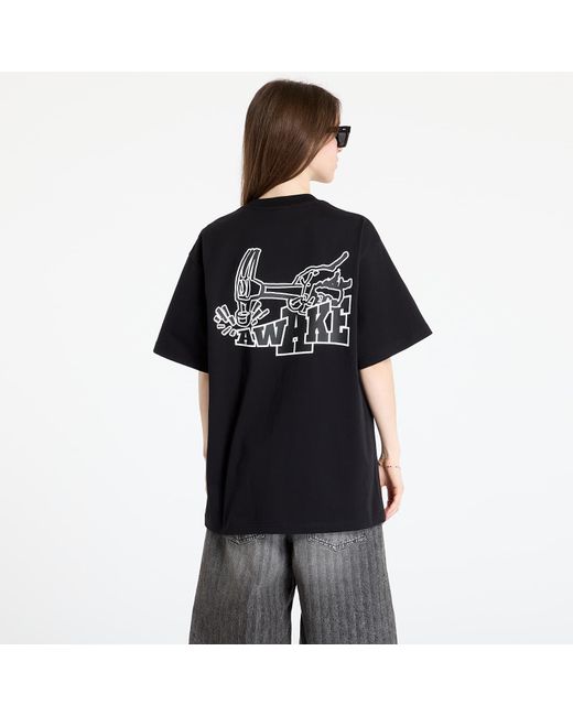 AWAKE NY T-Shirt Hammer Ss Tee in Black für Herren