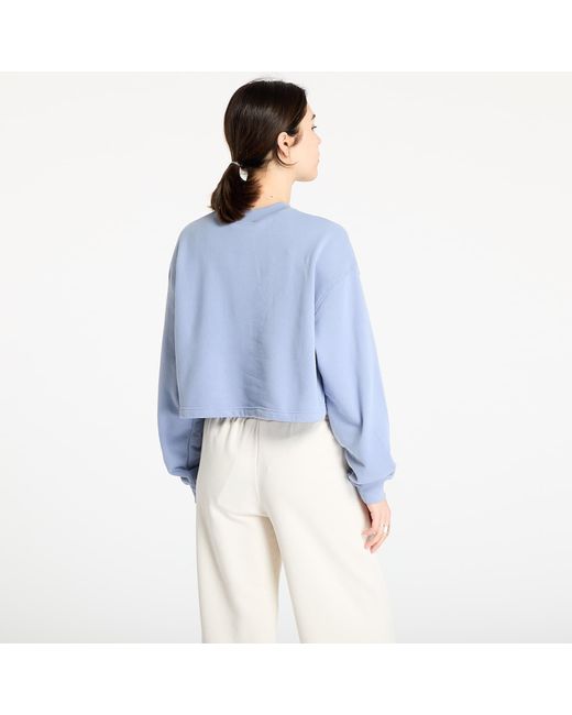 New Balance Blue Sweatshirt Coastal Fleece Crew