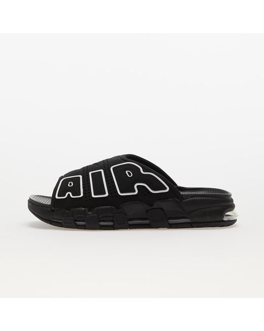 Air more uptempo black/ white-black-clear Nike pour homme